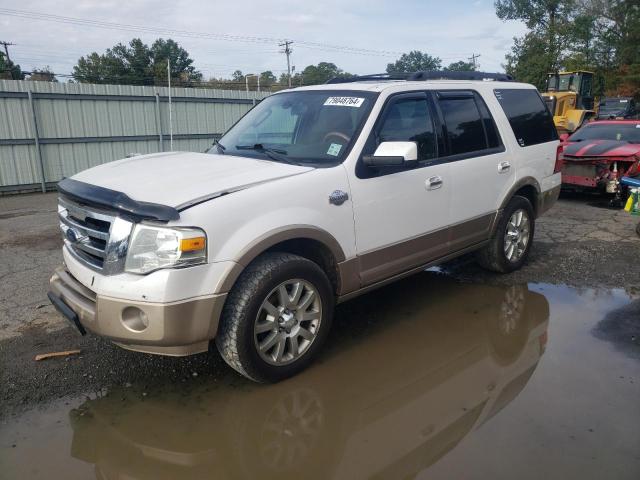 FORD EXPEDITION 2012 white  flexible fuel 1FMJU1H5XCEF08820 photo #1