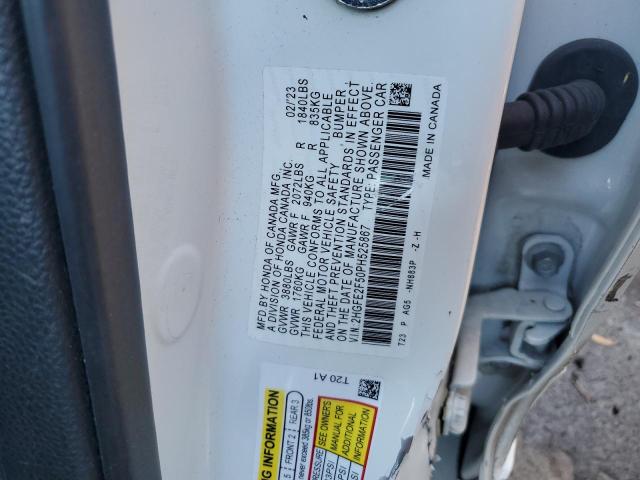 2023 HONDA CIVIC SPOR - 2HGFE2F50PH525867