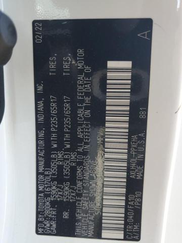2022 TOYOTA SIENNA LE - 5TDKRKEC5NS108065