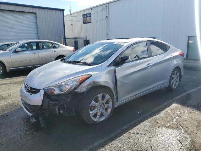 HYUNDAI ELANTRA GL 2013 gray  gas KMHDH4AE4DU559234 photo #1