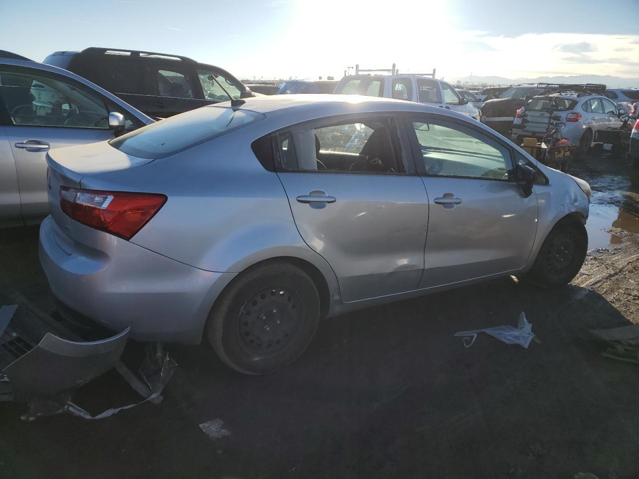 Lot #2989398640 2014 KIA RIO LX