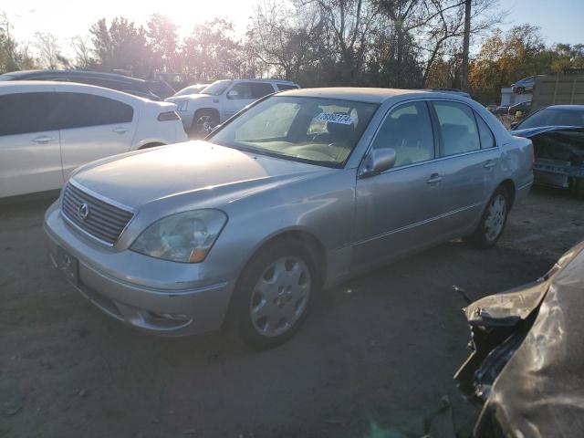 LEXUS LS 430 2001 silver  gas JTHBN30F510039103 photo #1