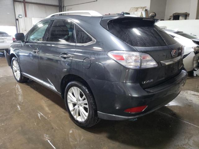 LEXUS RX 450H 2010 gray  hybrid engine JTJBC1BA9A2409581 photo #3