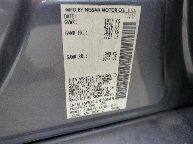 2018 NISSAN ALTIMA 2.5 - 1N4AL3AP9JC143849