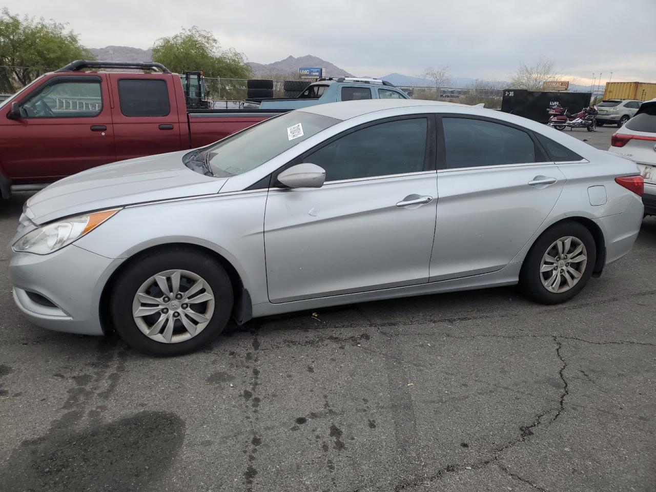 Lot #2952690192 2013 HYUNDAI SONATA GLS