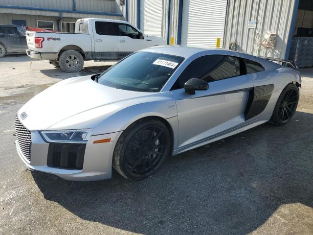 AUDI R8 5.2 PLU 2017 silver  gas WUAKBAFX3H7901379 photo #1