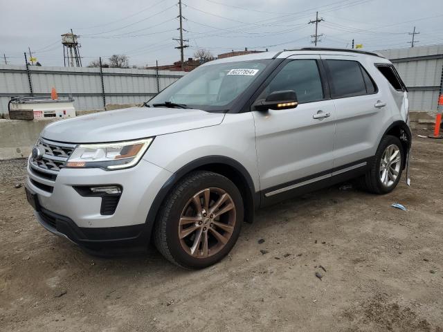 FORD EXPLORER X 2018 silver  gas 1FM5K8D82JGC03958 photo #1