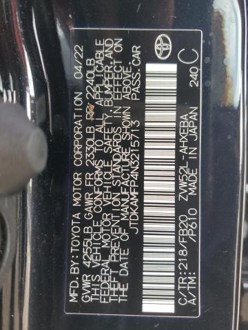 2022 TOYOTA PRIUS PRIM - JTDKAMFP4N3215713