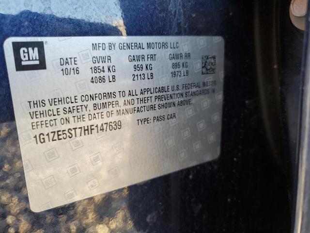 2017 CHEVROLET MALIBU LT - 1G1ZE5ST7HF147639