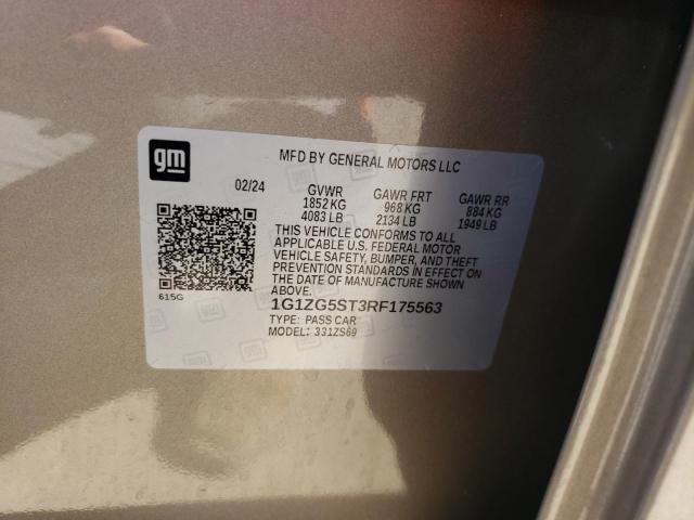 2024 CHEVROLET MALIBU RS - 1G1ZG5ST3RF175563