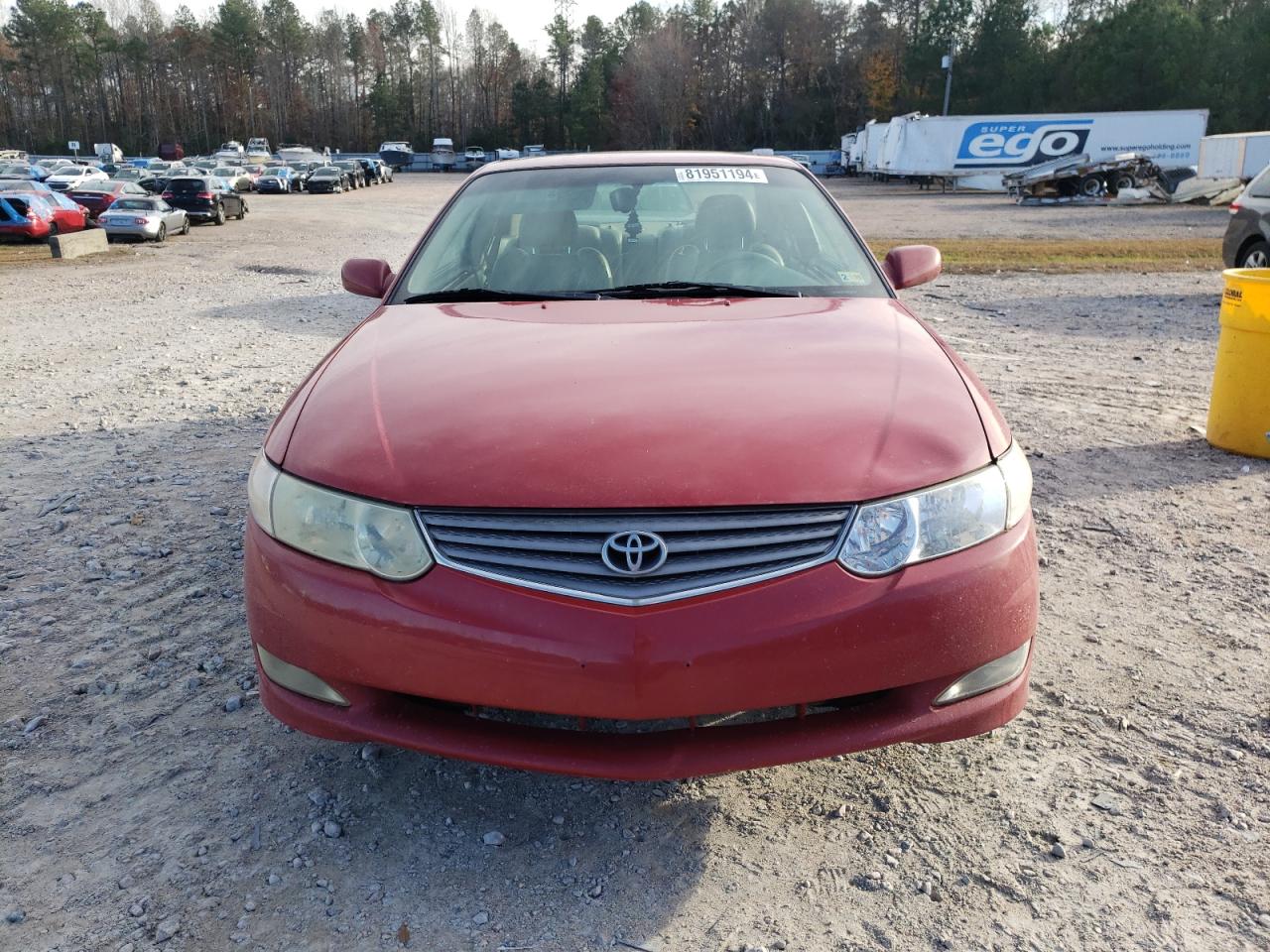 Lot #3027080775 2003 TOYOTA CAMRY SOLA