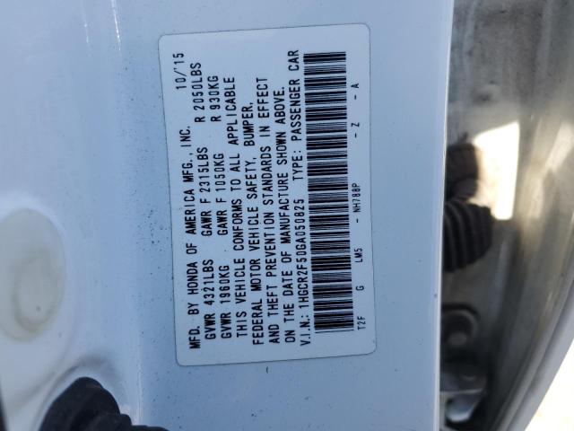 2016 HONDA ACCORD SPO - 1HGCR2F50GA050825