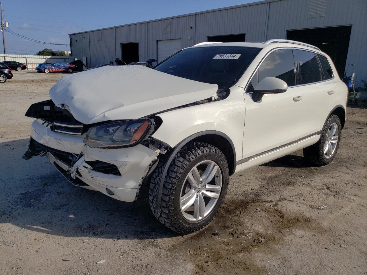 Lot #2977249150 2012 VOLKSWAGEN TOUAREG V6