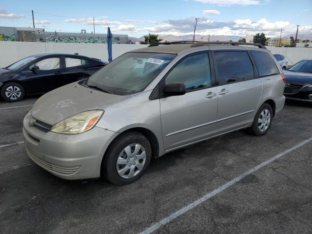 TOYOTA SIENNA CE 2004 silver  gas 5TDZA23CX4S082876 photo #1