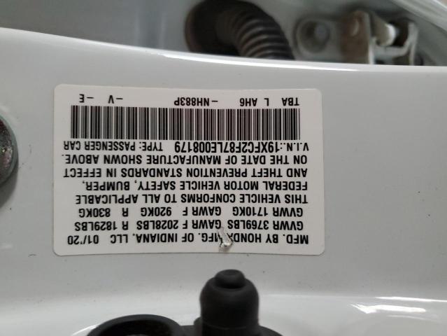 2020 HONDA CIVIC SPOR - 19XFC2F87LE008179