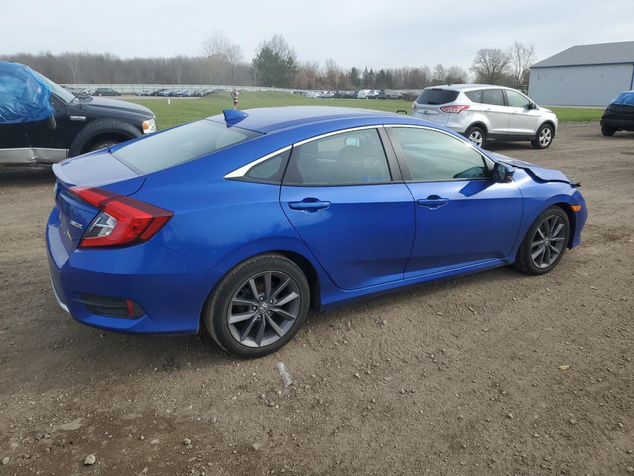 Lot #2986376200 2020 HONDA CIVIC EX