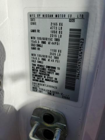 2020 NISSAN NV200 2.5S - 3N6CM0KN7LK699423