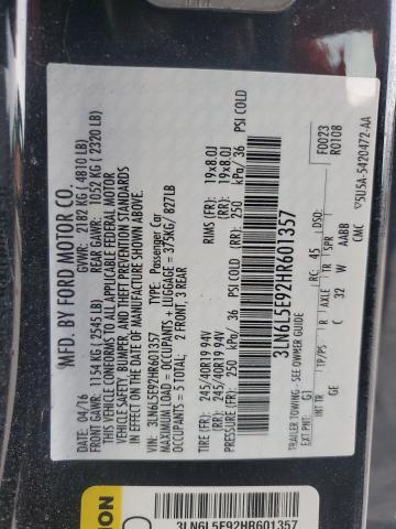 2017 LINCOLN MKZ RESERV - 3LN6L5E92HR601357