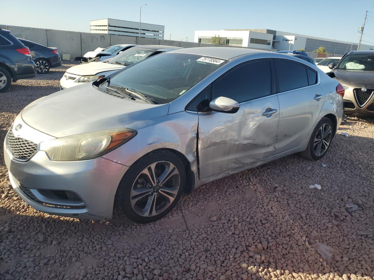 Lot #3037919991 2015 KIA FORTE EX