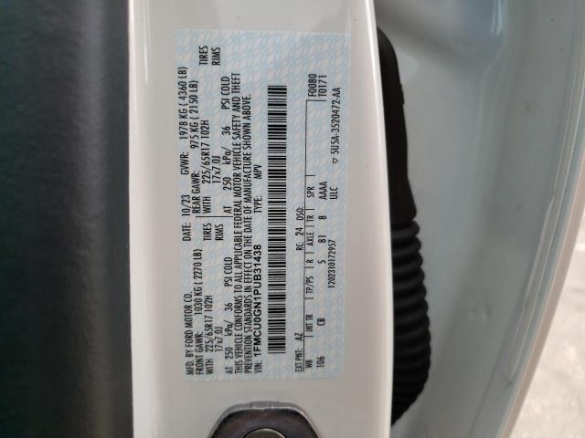 2023 FORD ESCAPE ACT - 1FMCU0GN1PUB31438