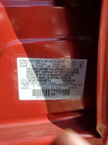 2016 NISSAN SENTRA S - 3N1AB7AP4GL682741