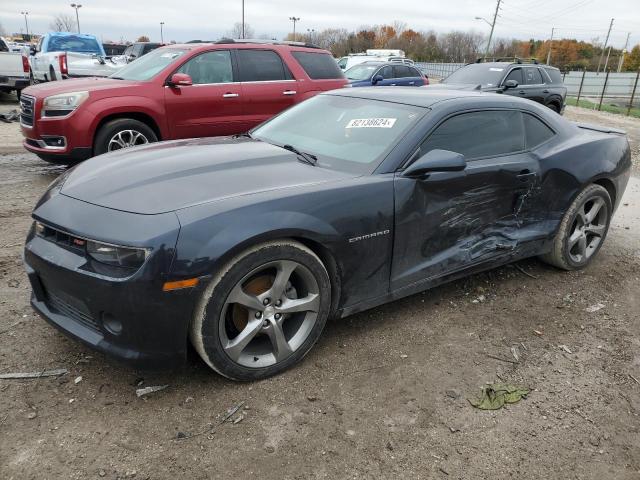 CHEVROLET CAMARO LT 2014 blue  gas 2G1FB1E33E9188015 photo #1