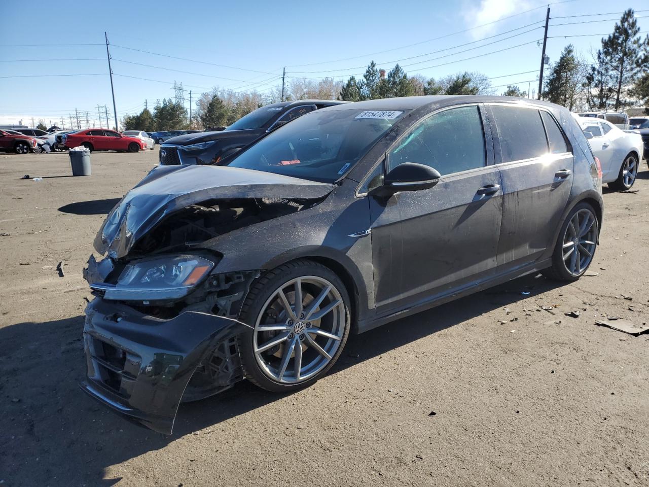 Lot #3021091220 2017 VOLKSWAGEN GOLF R