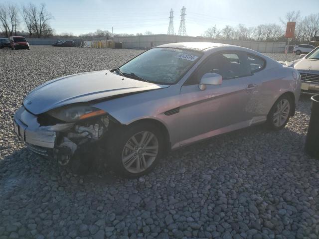 HYUNDAI TIBURON 2008 silver  gas KMHHM66D18U280905 photo #1