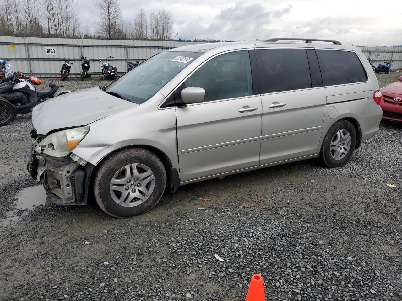 Lot #3025966956 2005 HONDA ODYSSEY EX