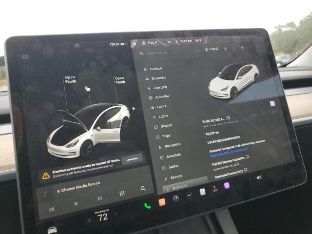 VIN 5YJ3E1EA0MF940523 2021 TESLA MODEL 3 no.9