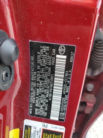 2017 TOYOTA CAMRY LE - 4T1BF1FK1HU712622