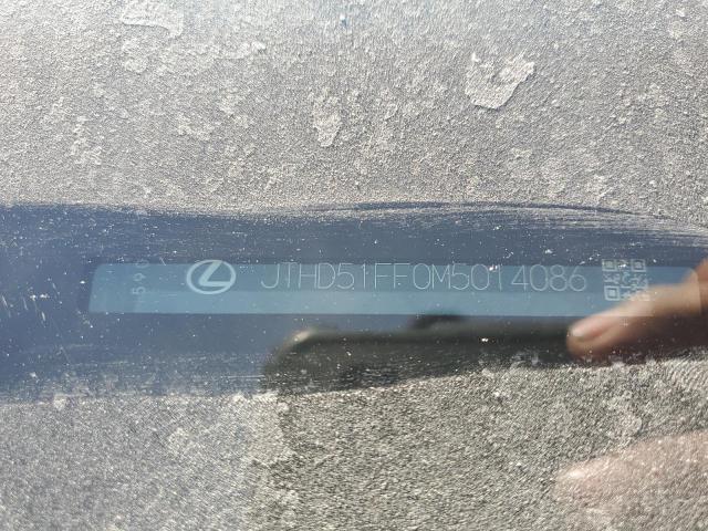 2021 LEXUS LS 500 BAS JTHD51FF0M5014086