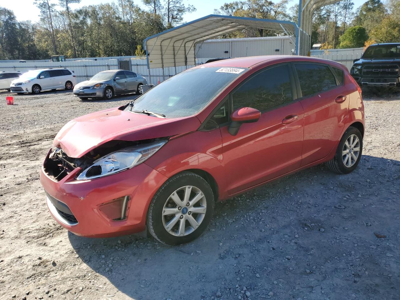 Lot #3006779112 2012 FORD FIESTA SE