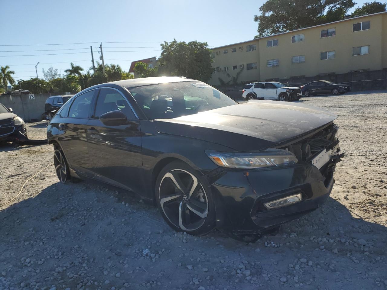 Lot #3028504927 2020 HONDA ACCORD SPO