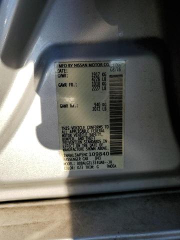 2017 NISSAN ALTIMA 2.5 - 1N4AL3AP5HC109840