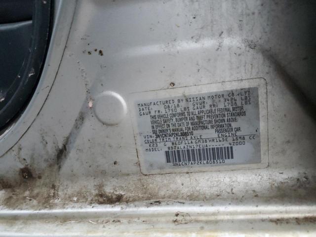 2019 NISSAN VERSA S - 3N1CN7AP2KL808510