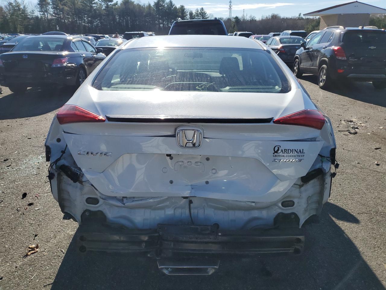 Lot #3034415108 2019 HONDA CIVIC SPOR