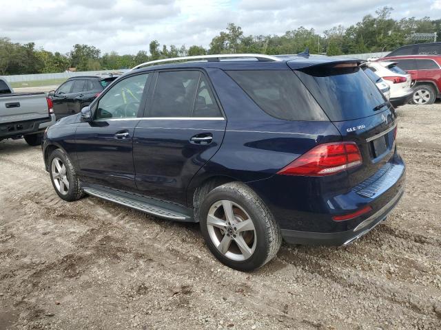 MERCEDES-BENZ GLE 350 4M 2018 blue  gas 4JGDA5HB1JB195299 photo #3