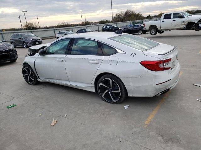 HONDA ACCORD SPO 2022 white  gas 1HGCV1F37NA116420 photo #3