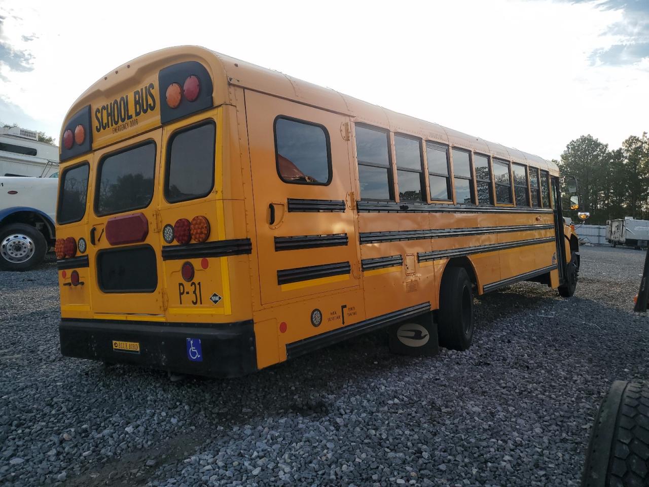 Lot #3034403153 2022 BLUE BIRD SCHOOL BUS