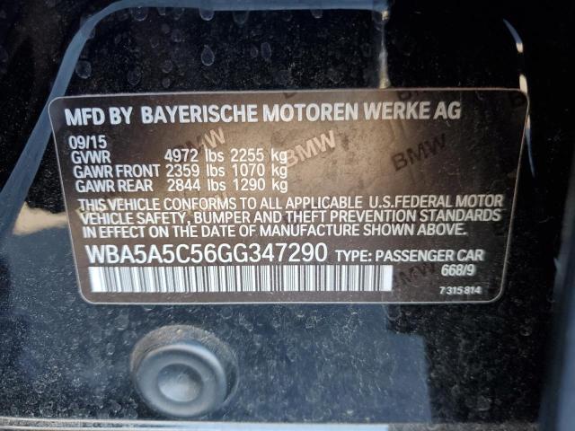 VIN WBA5A5C56GG347290 2016 BMW 5 SERIES no.12