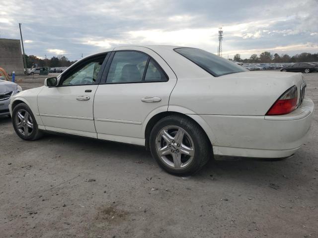 LINCOLN LS 2004 white  gas 1LNHM87A94Y624631 photo #3