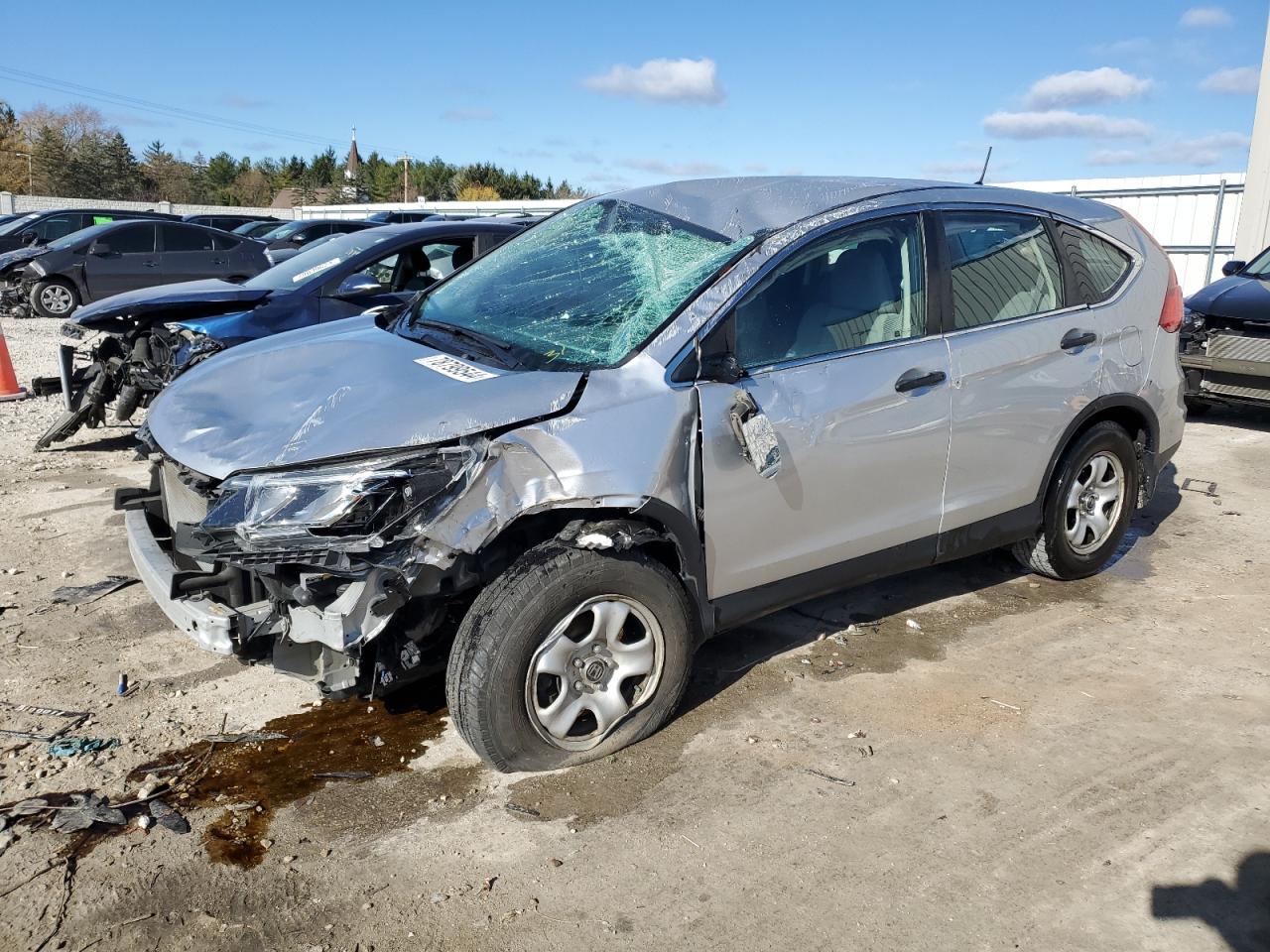 Lot #2952983487 2016 HONDA CR-V LX