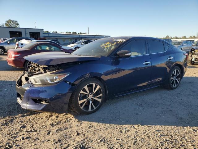 NISSAN MAXIMA 3.5 2018 blue  gas 1N4AA6APXJC382396 photo #1