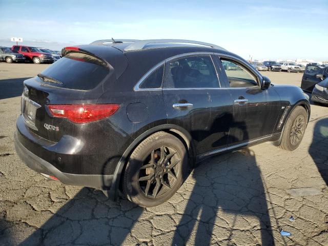 INFINITI QX70 2014 black  gas JN8BS1MW4EM400137 photo #4