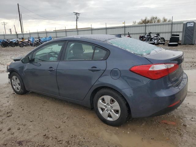 KIA FORTE LX 2016 teal sedan 4d gas KNAFK4A68G5559532 photo #3