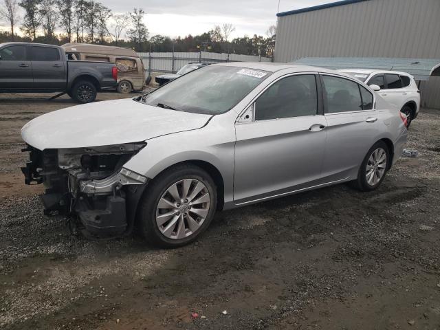 HONDA ACCORD EX 2013 silver  gas 1HGCR2F71DA195126 photo #1