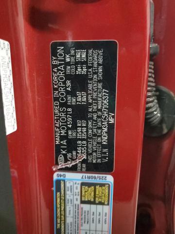 2017 KIA SPORTAGE L - KNDPM3AC5H7106377
