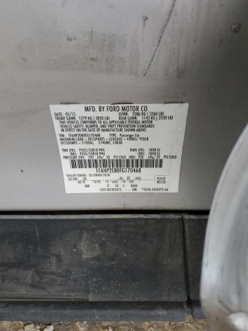 2015 FORD TAURUS SEL - 1FAHP2E80FG170468