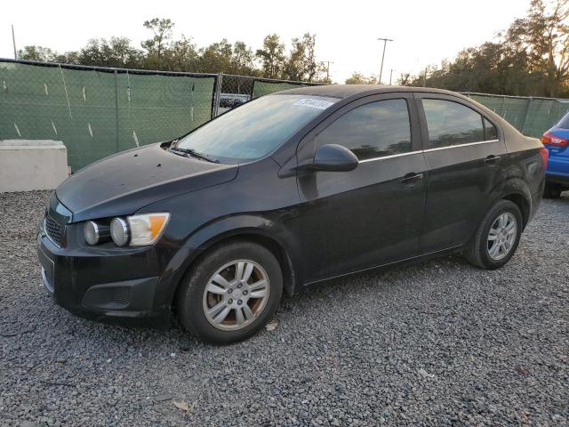 CHEVROLET SONIC LT 2012 black  gas 1G1JC5SH6C4116336 photo #1